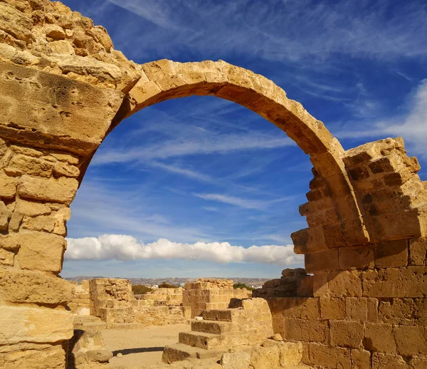 Ancient ruins near Pathos — Stock Photo, Image
