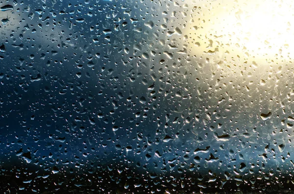 Regenachtige natte achtergrond — Stockfoto