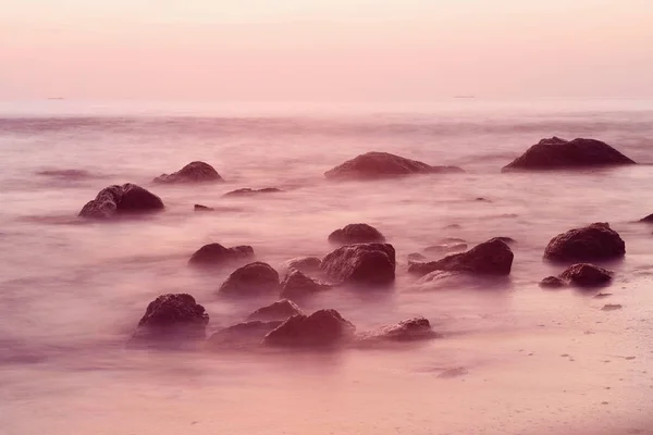 Nascer do sol no mar — Fotografia de Stock