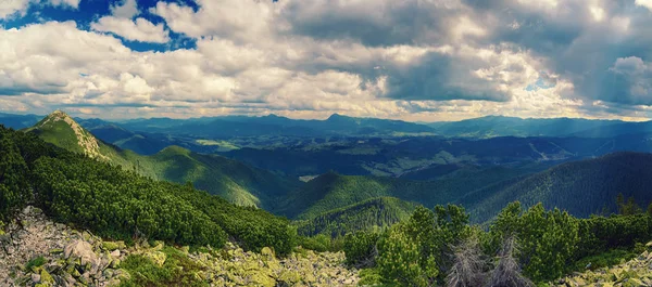 Karpat horská krajina — Stock fotografie