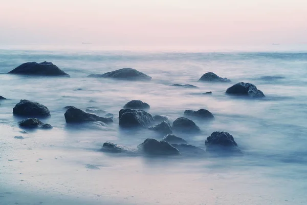 Soluppgång vid havet — Stockfoto