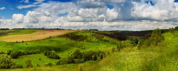 Paesaggio rurale di primavera — Foto Stock