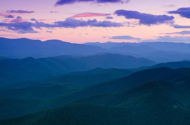 dağ günbatımı manzarası