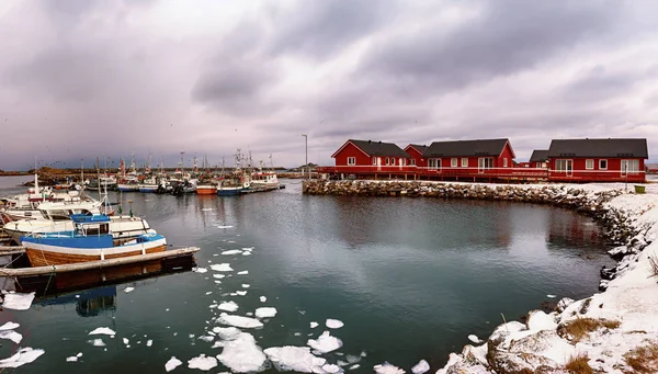 Hiver Norvège paysage — Photo