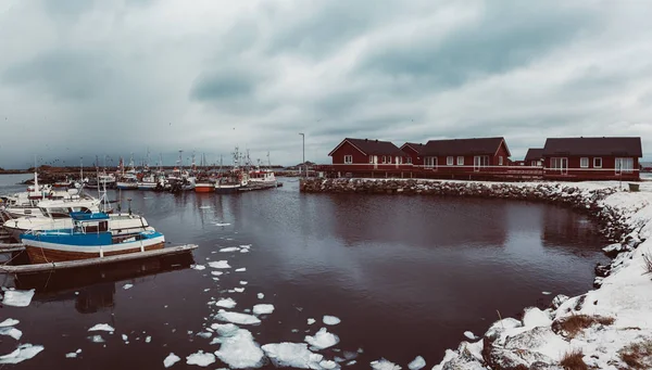 Inverno Noruega paisagem — Fotografia de Stock