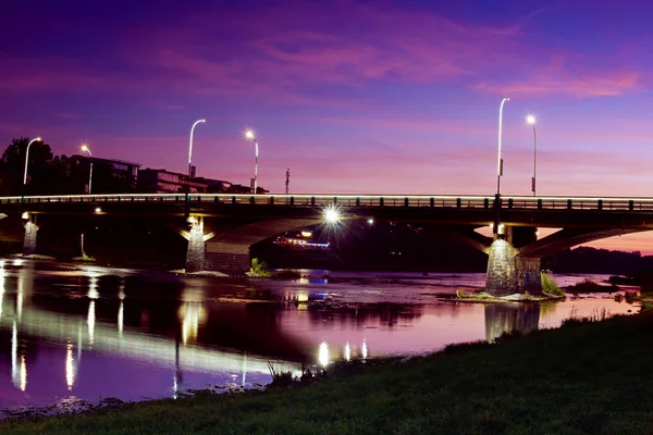 Мост в Ужгороде — стоковое фото