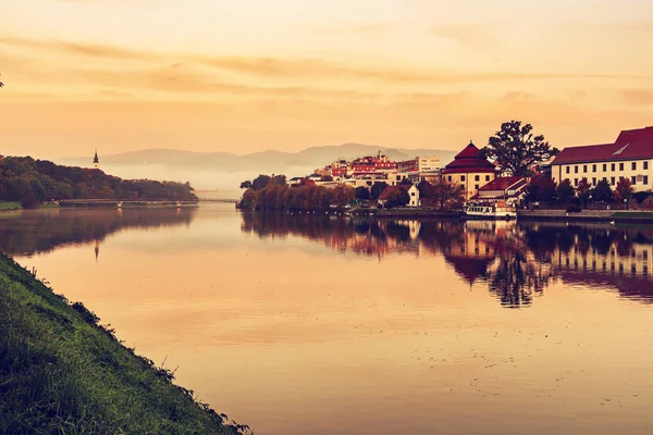 Sunrise at Maribor — Stock Photo, Image