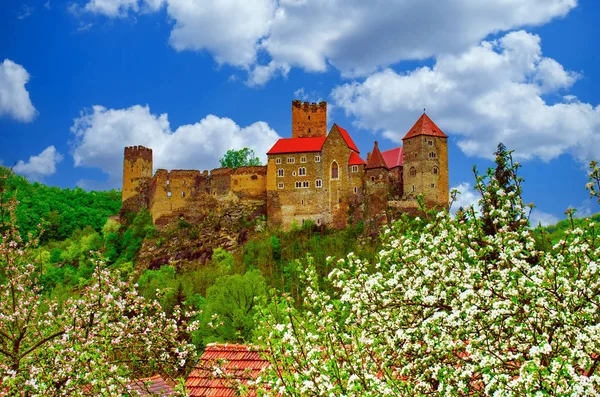 Castelo de Hardegg na Áustria — Fotografia de Stock