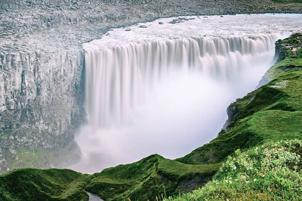 Водоспад dettifoss, Ісландія — стокове фото