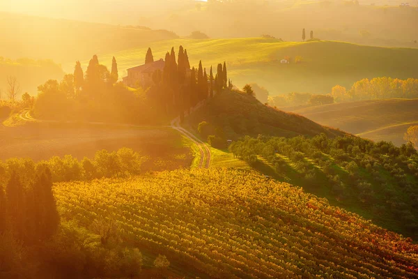 Zonsopgang in Italië — Stockfoto