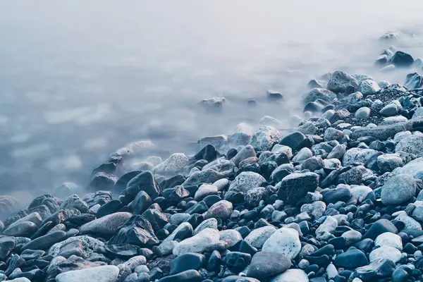 Havsstrand och vågor — Stockfoto