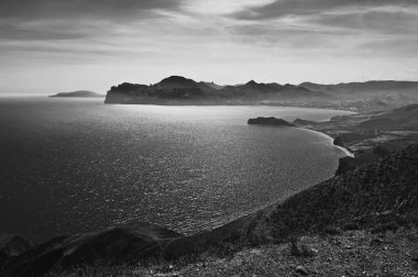 Kırım deniz manzarası