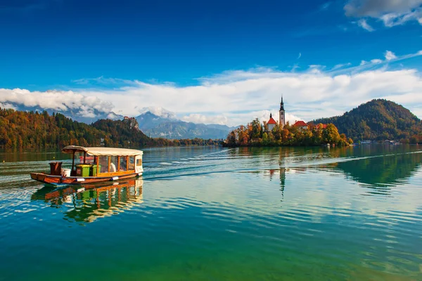 Lake Bled, Slovinsko — Stock fotografie