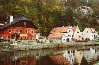 Cesky Krumlov kasabası