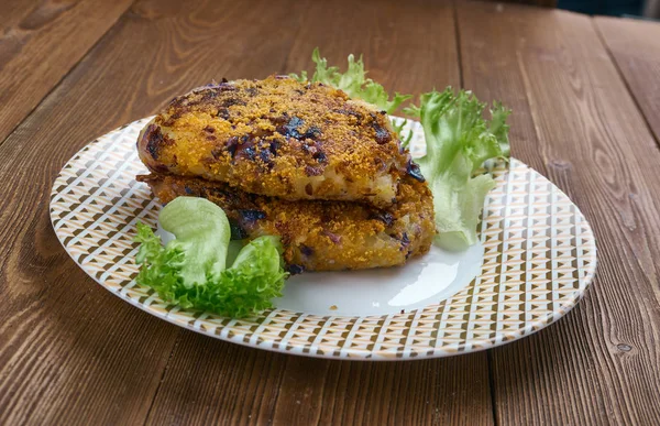 Potato Red Cabbage Tikki