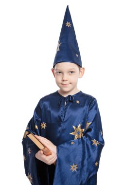 sevimli çocuk Studio poz