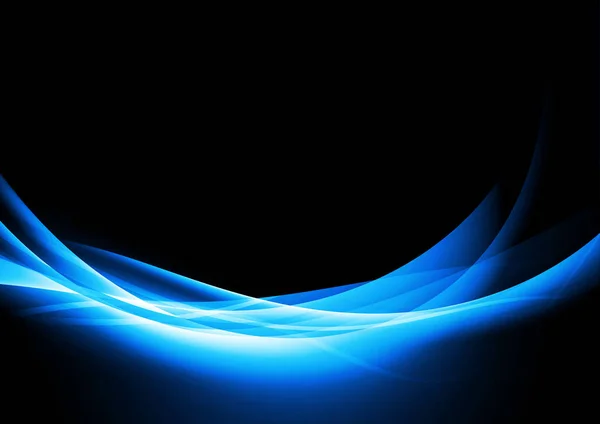 Energía abstracta azul potencia frontera moderna — Vector de stock