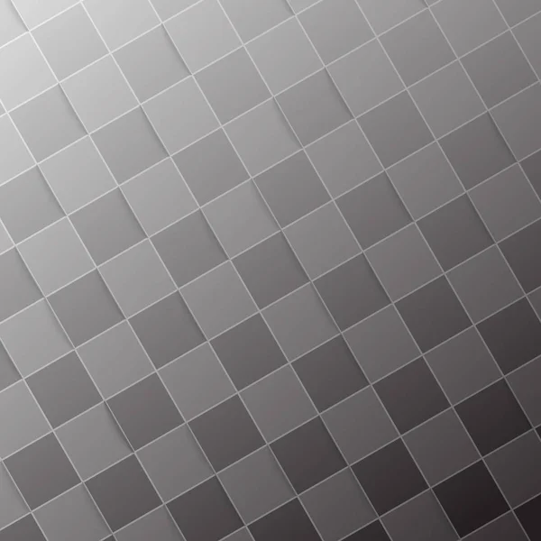 Meio-tom azulejo cinza abstrato moderno fundo — Vetor de Stock