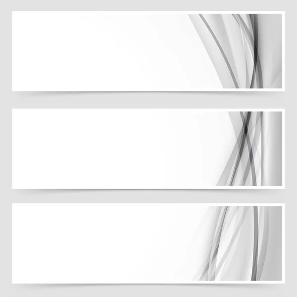 三个半色调灰色线耐克标头 — 图库矢量图片