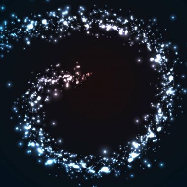 Büyülü parıldayan arka plan