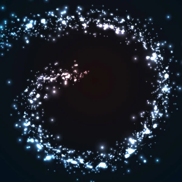 Büyülü parıldayan arka plan