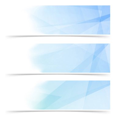 Parlak iş geometrik el ilanları toplama