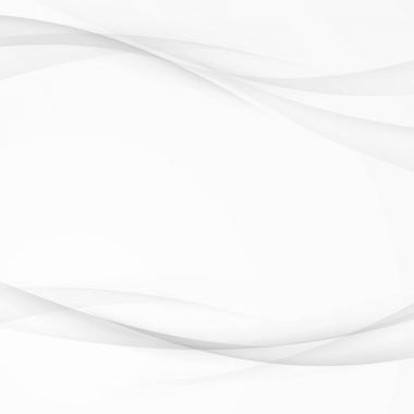 Fütüristik soyut hafif yumuşak swoosh dalga satırları. Gri tonlu modern sertifika. Fütüristik pürüzsüz şeffaf arka plan düzen. Vektör çizim