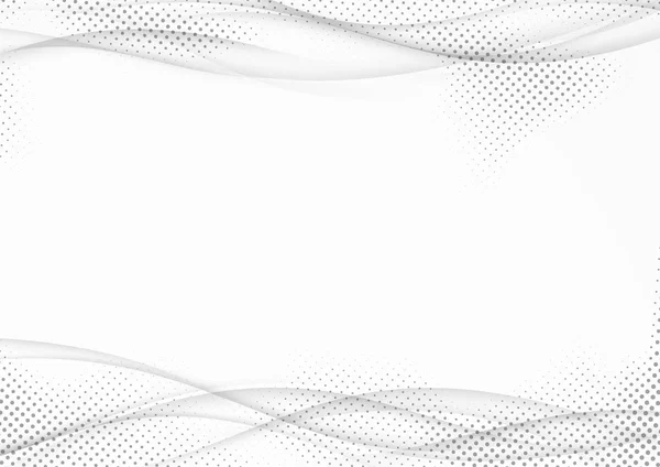 Современная Серая Абстрактная Пунктирная Рельефная Схема Серые Мягкие Футуристические Градиентные — стоковый вектор