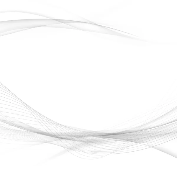 Moderne Transparent Salut Tech Swoosh Demi Tons Vagues Élégant Abstrait — Image vectorielle