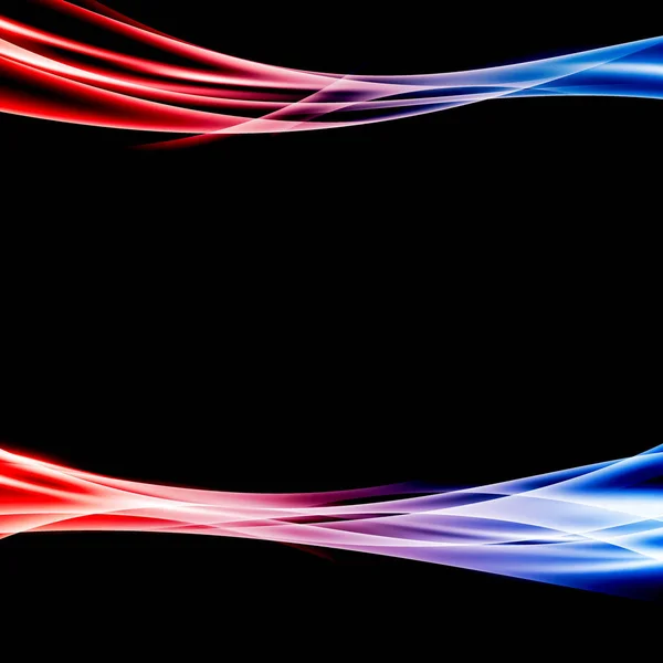 Яскраві Барвисті Лінії Світла Чорному Тлі Швидкість Компонування Концепції Світла — стоковий вектор