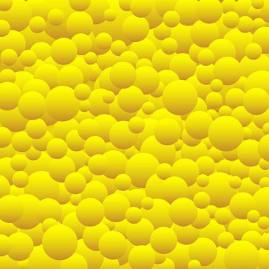 Buble sarı daire çizgi film