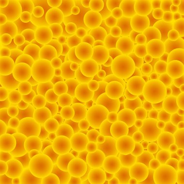 Degrade buble sarı daire