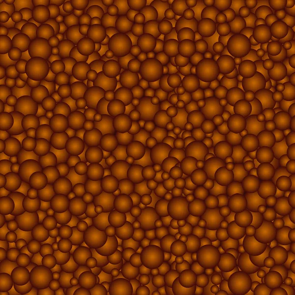 Chocolat brun cercles fond — Image vectorielle