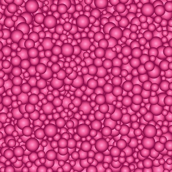 Buble różowe kółeczka tło — Wektor stockowy