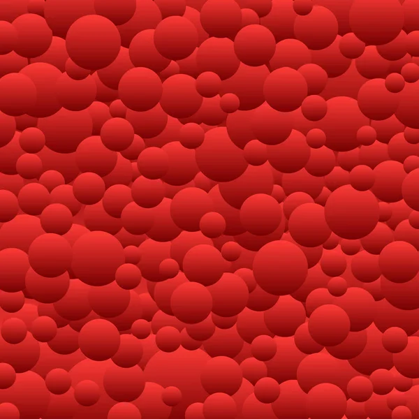 Buble 빨간 원형 만화 — 스톡 벡터