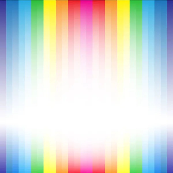 Telón de fondo de rayas arco iris — Vector de stock