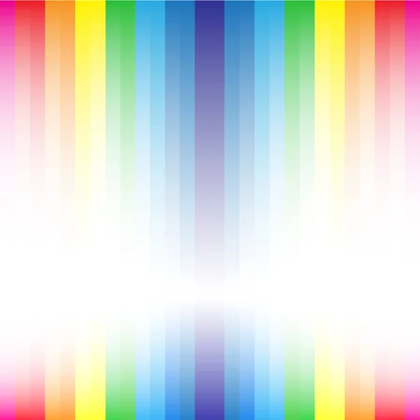Rainbow stripe diamond shape — Stock Vector