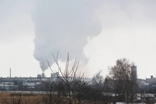 Industry factory pollution — Stock Photo, Image