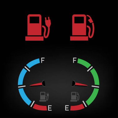 enerji yakıt simgesi