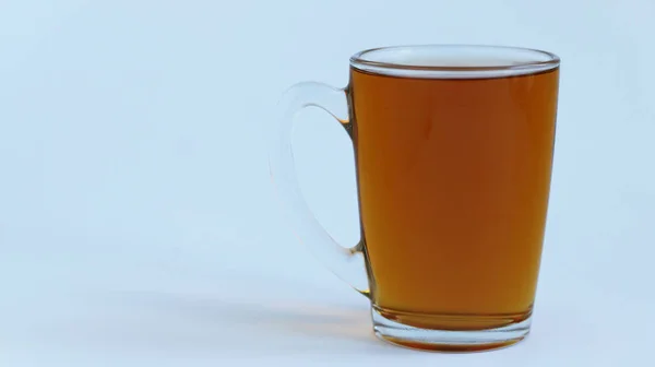 Vaso lleno de leche — Foto de Stock