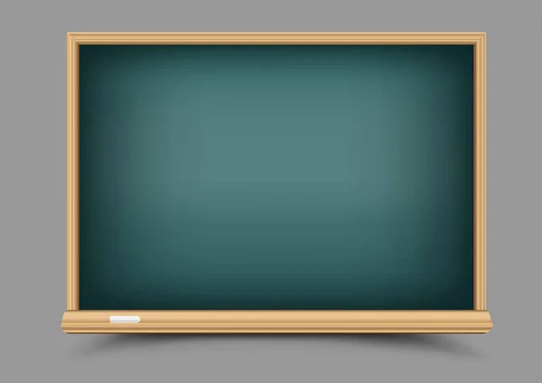 緑の空の黒板 — ストックベクタ