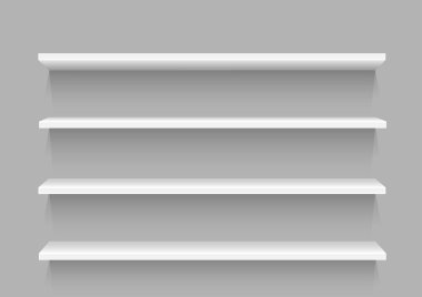 Boş mağaza vitrin şablonu