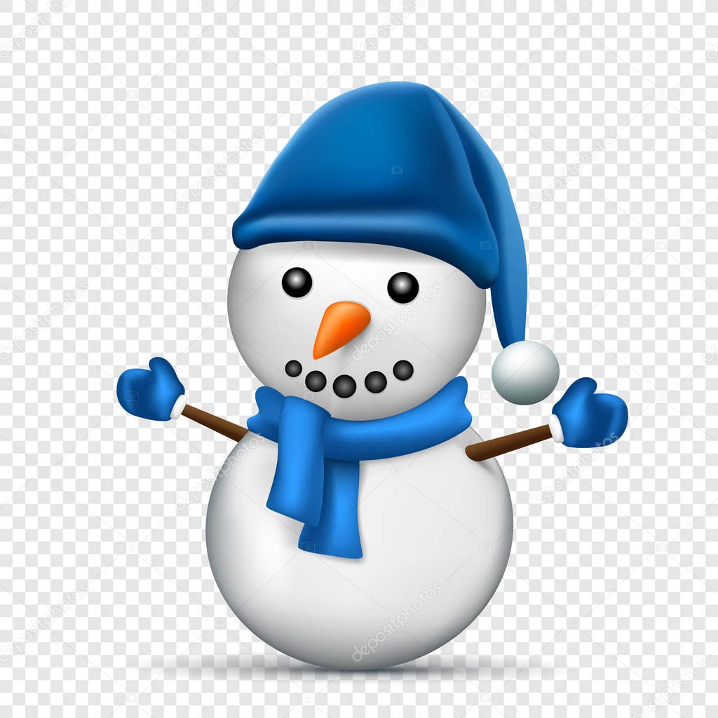 Fondo Azul MuÃ±eco De Nieve PequeÃ±o Como Dibujar Un De QuÃ©