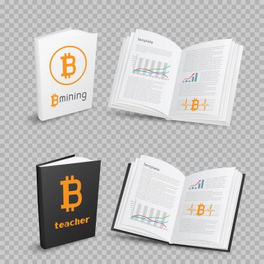 Saydam arka plan bitcoins kitapları