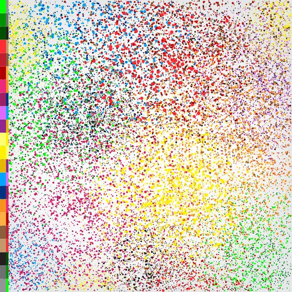 Phagwa festival colors confetti design — Stock Vector