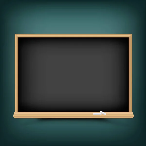 Utbildning chalkboard ritningsmall — Stock vektor