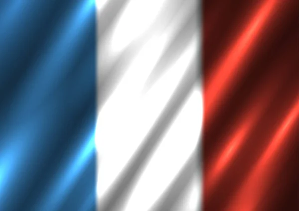 Фон Національний прапор Франції — стоковий вектор