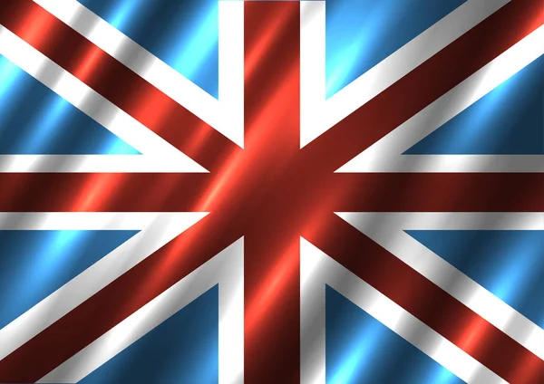Bandeira nacional do Reino Unido fundo —  Vetores de Stock