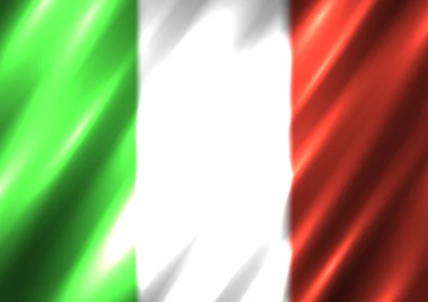 Italia nationale vlag achtergrond — Stockvector