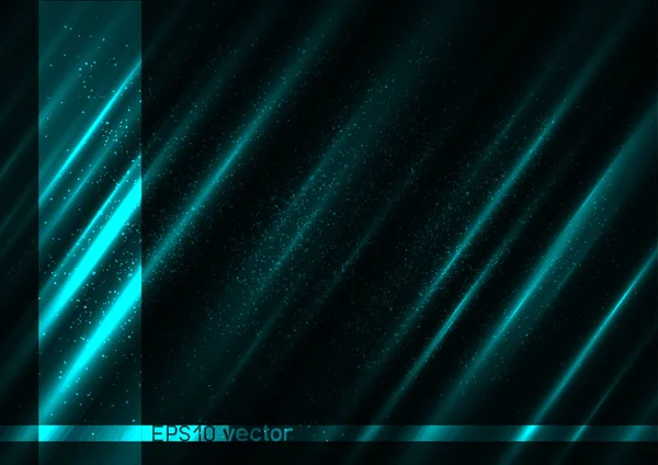 Resplandor frío color azul fondo claro — Vector de stock